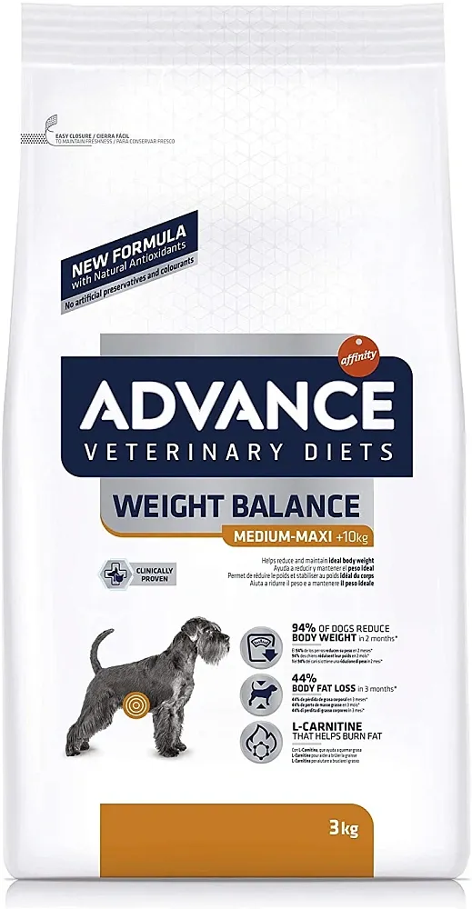 Advance Dog VetDiet Weight Balance Medium/Maxi (Птица)