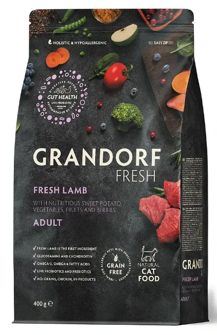 Grandorf Fresh Adult (ягнёнок с бататом)