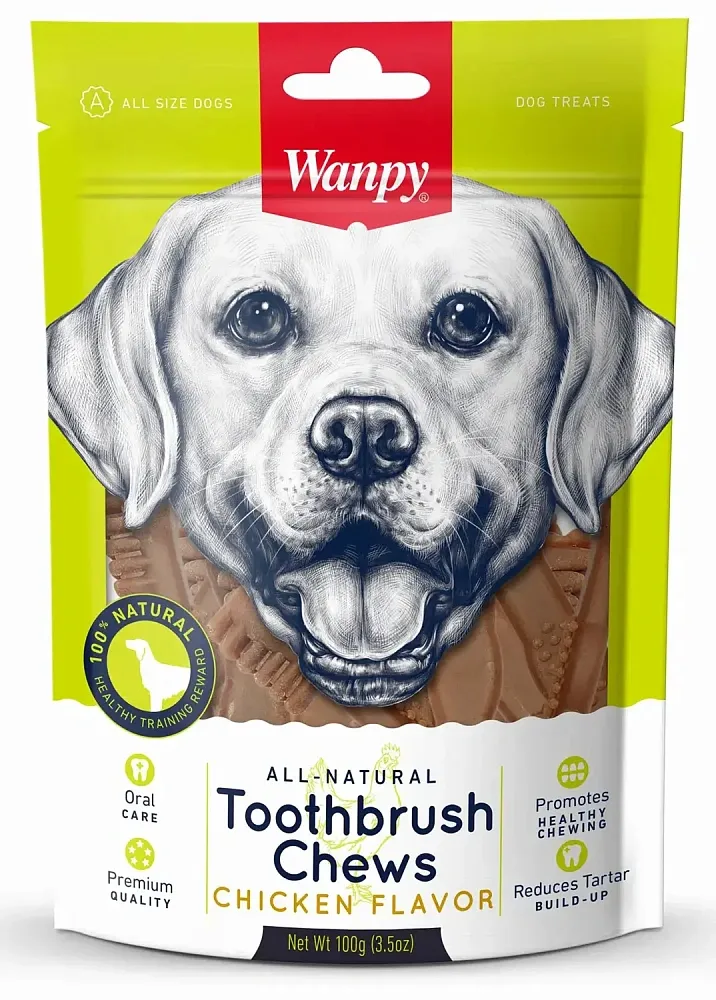 Wanpy Dog Зубные щетки со вкусом курицы