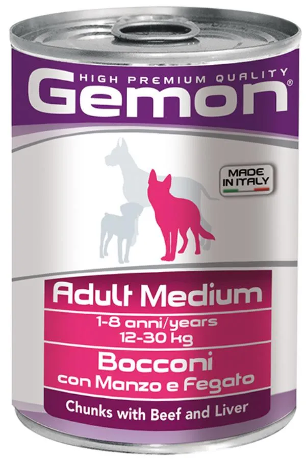 Gemon Консервы Dog Medium Adult Beef/Liver