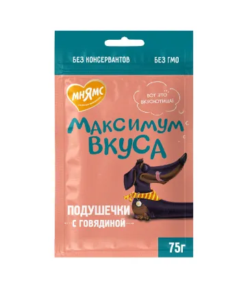Мнямс Лакомство для собак Максимум вкуса (Говядина)