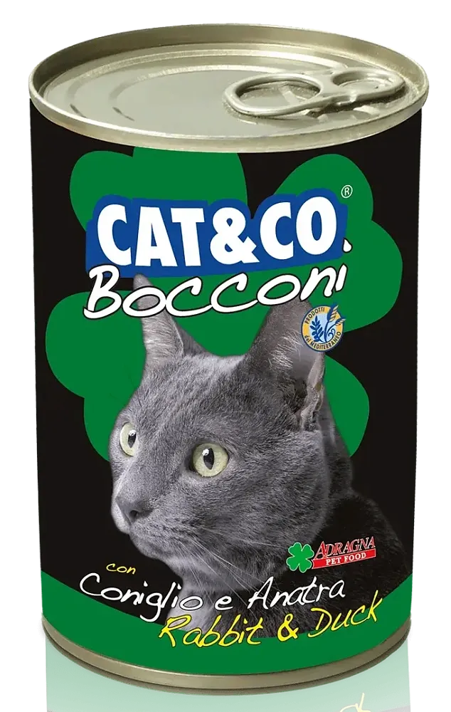 Adragna Cat&Co Кусочки кролика и утки в соусе