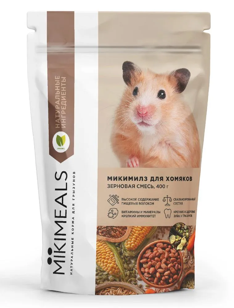 MIKIMEALS Корм для хомяков