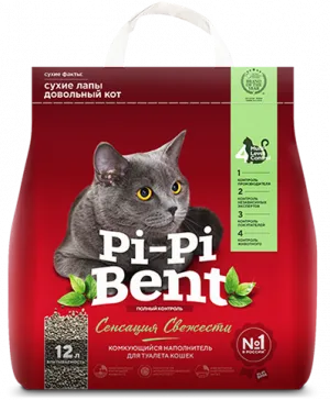 Наполнитель Pi-Pi-Bent Сенсация свежести Наполнитель Pi-Pi-Bent Сенсация свежести