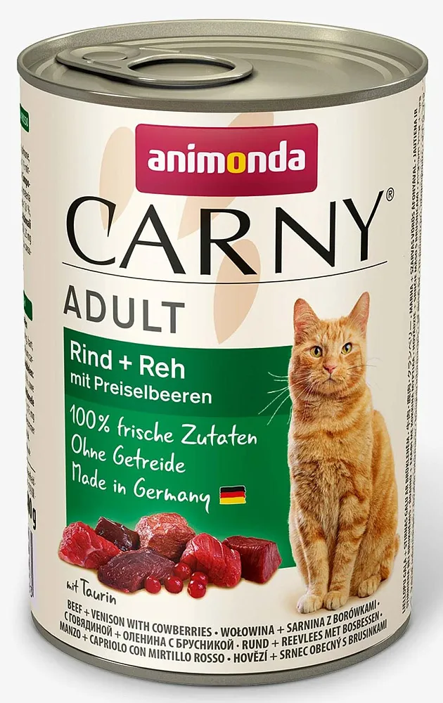 Carny Adult (говядина с олениной и брусникой)