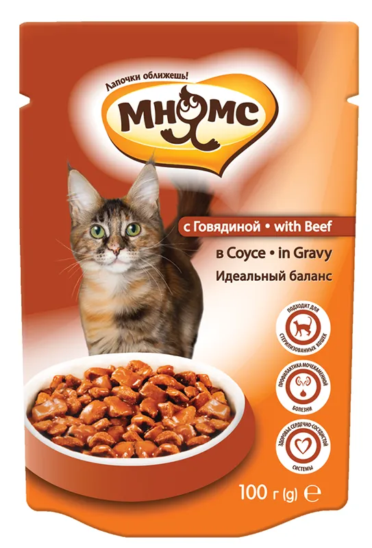 Мнямс Паучи с говядиной (соус)