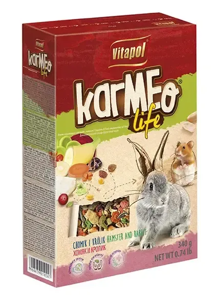 Vitapol Овоще-фруктовый корм для хомяка и кролика