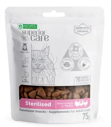 Nature's Protection Superior Care Adult Sterilised Cat (Птица)