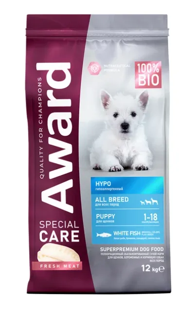 Award Special Care Puppy Hypo (Белая рыба)