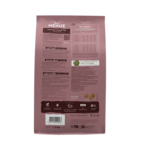 Bosch HPC Menue Junior (Индейка с овсом и пшеном)