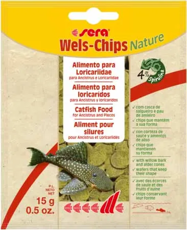 Sera Корм таблетки Wels-Chips Nature/Catfish Chips