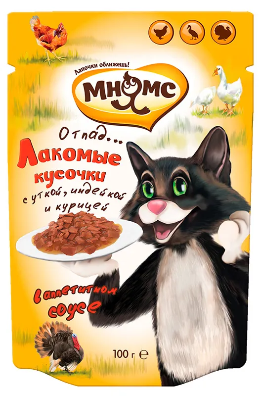 Мнямс Влажный корм "Мясной карнавал" 100 г