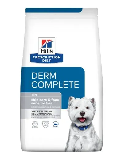 Hill's Prescription Diet Derm Complete Mini для собак мелких пород