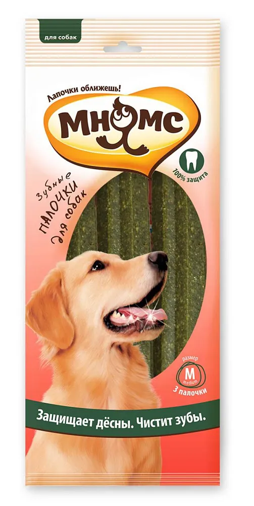 Мнямс Зубные палочки-звезды для собак