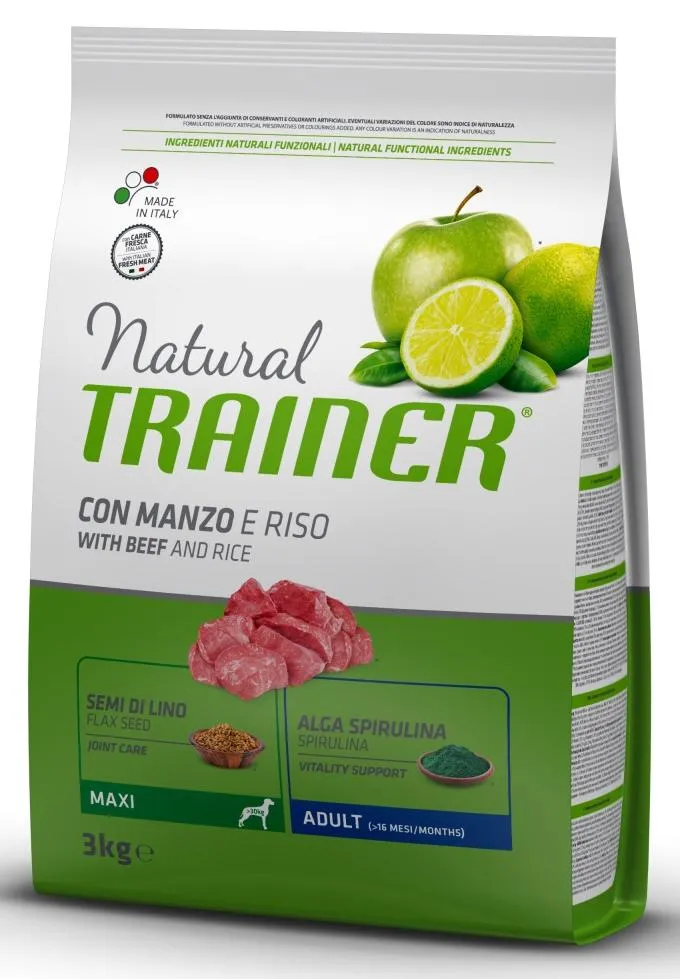 Trainer Natural Adult Maxi (Говядина)