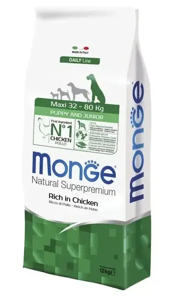 Monge Dog Daily Maxi Puppy&Junior (курица, рис)