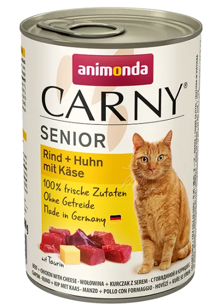 Carny Senior (с говядиной, курицей и сыром)