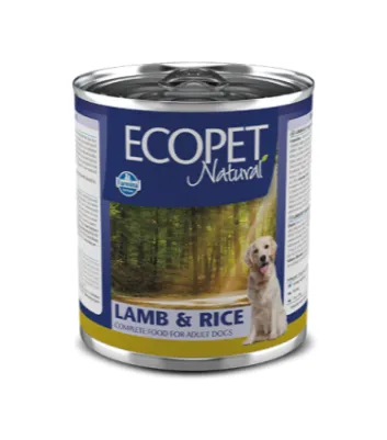 Консервы Farmina Ecopet Natural (Ягненок, рис)