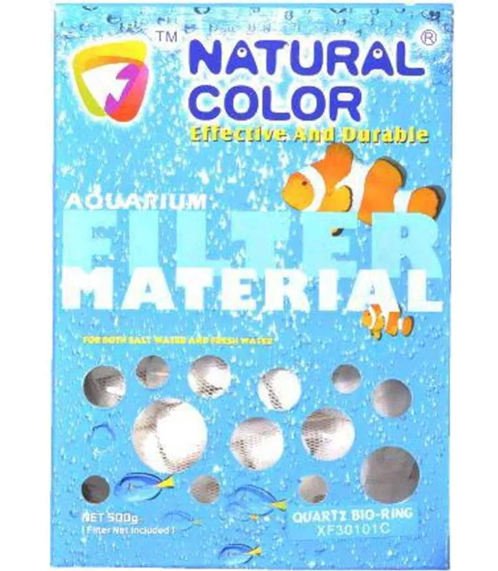 Natural color Наполнитель для фильтра керамический, 15 мм, 500 г