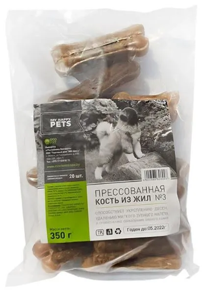 My Happy Pets Прессованная кость из жил
