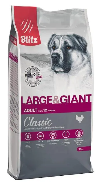 BLITZ Classic Adult Large & Giant (Курица, рис)