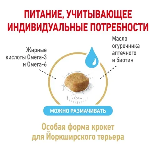 Корм Royal Canin Yorkshire Terrier 8+ для собак