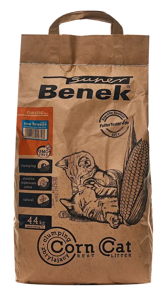 Super Benek Corn Cat кукурузный (Морской бриз)