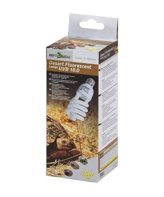 Repti-Zoo Лампа УФ 1015CT "Compact Desert" 10.0