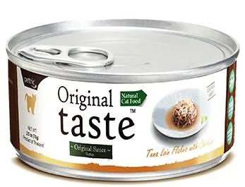 Original Tasty хлопья из филе тунца с курицей в соусе, 70 г х 10 шт