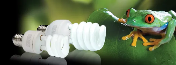 Exo Terra Лампа Reptile Natural Light former UVB2.0 Compact