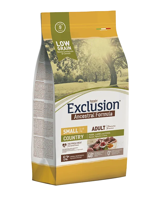 Exclusion Country Adult Small (Поросенок, ягненок, яйца)