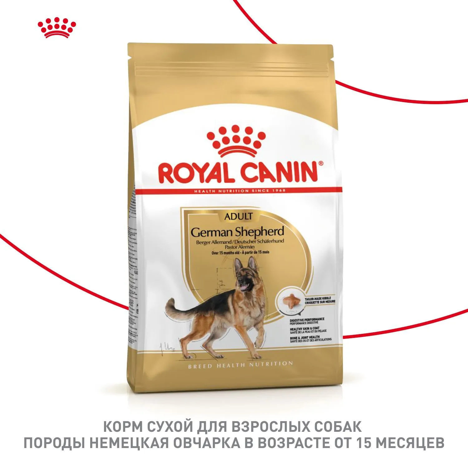 Корм Royal Canin German Shepherd Adult для собак
