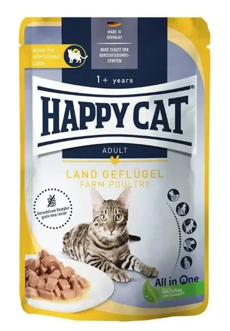 Happy Cat Culinary Кусочки в соусе (Курица)