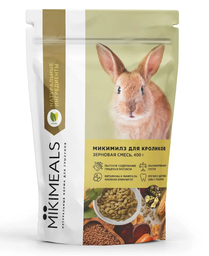 MIKIMEALS Корм для кроликов