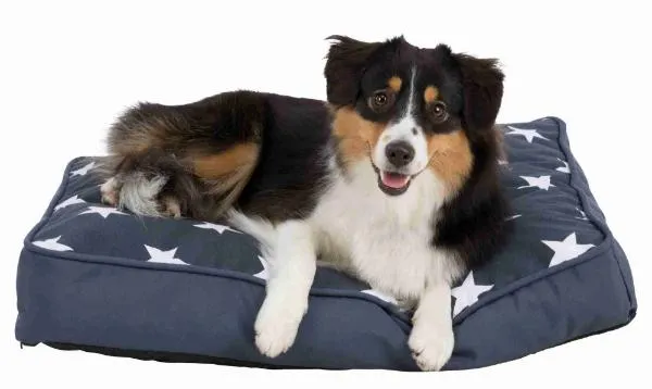 Лежак "TRIXIE" "Stars", темно-синий