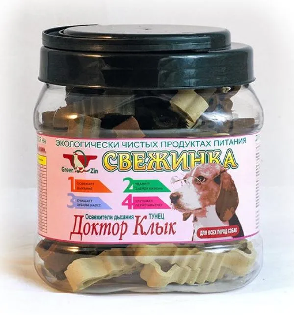 GreenQZin Доктор Клык "Свежинка" (тунец)