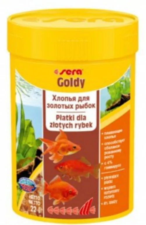 Sera Корм хлопья для золотых рыбок "Goldy"