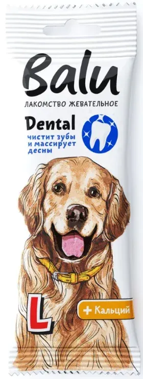BALU Лакомство для собак Dental с кальцием