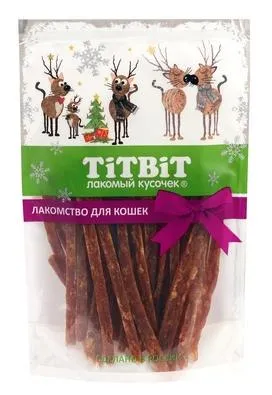 ТИТБИТ Соломка утиная для кошек (Новогодняя коллекция)