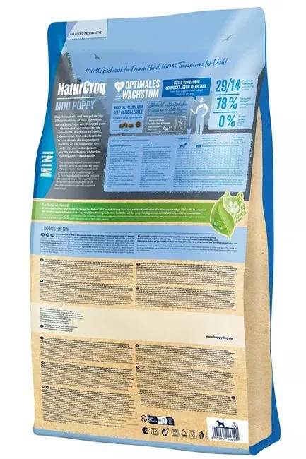 Happy Dog NaturCroq Puppy Mini (Птица)