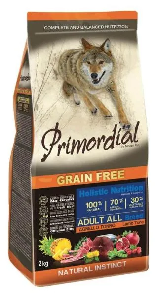 Primordial Dog Adult (Тунец, ягненок)