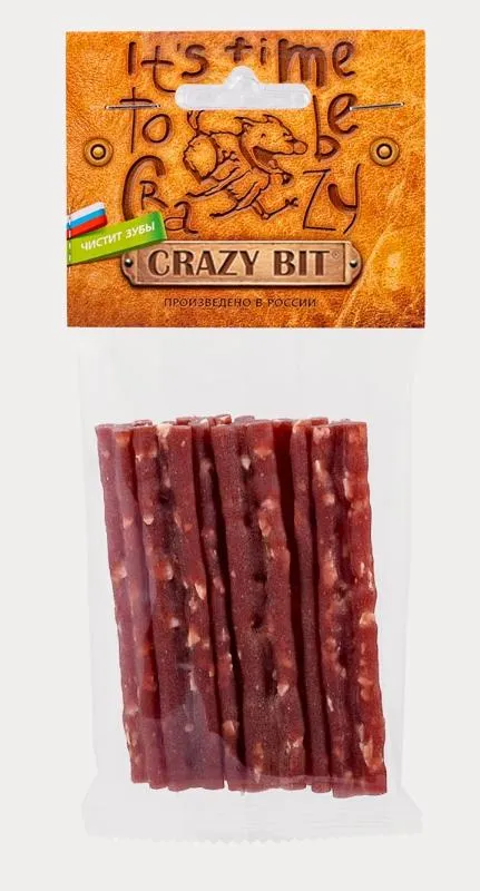 Crazy Bit Мясные палочки с уткой для мелких собак