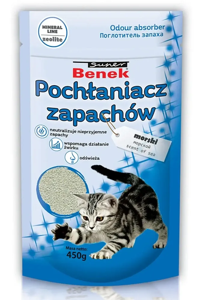 Super Benek Поглотитель запаха, 450 г