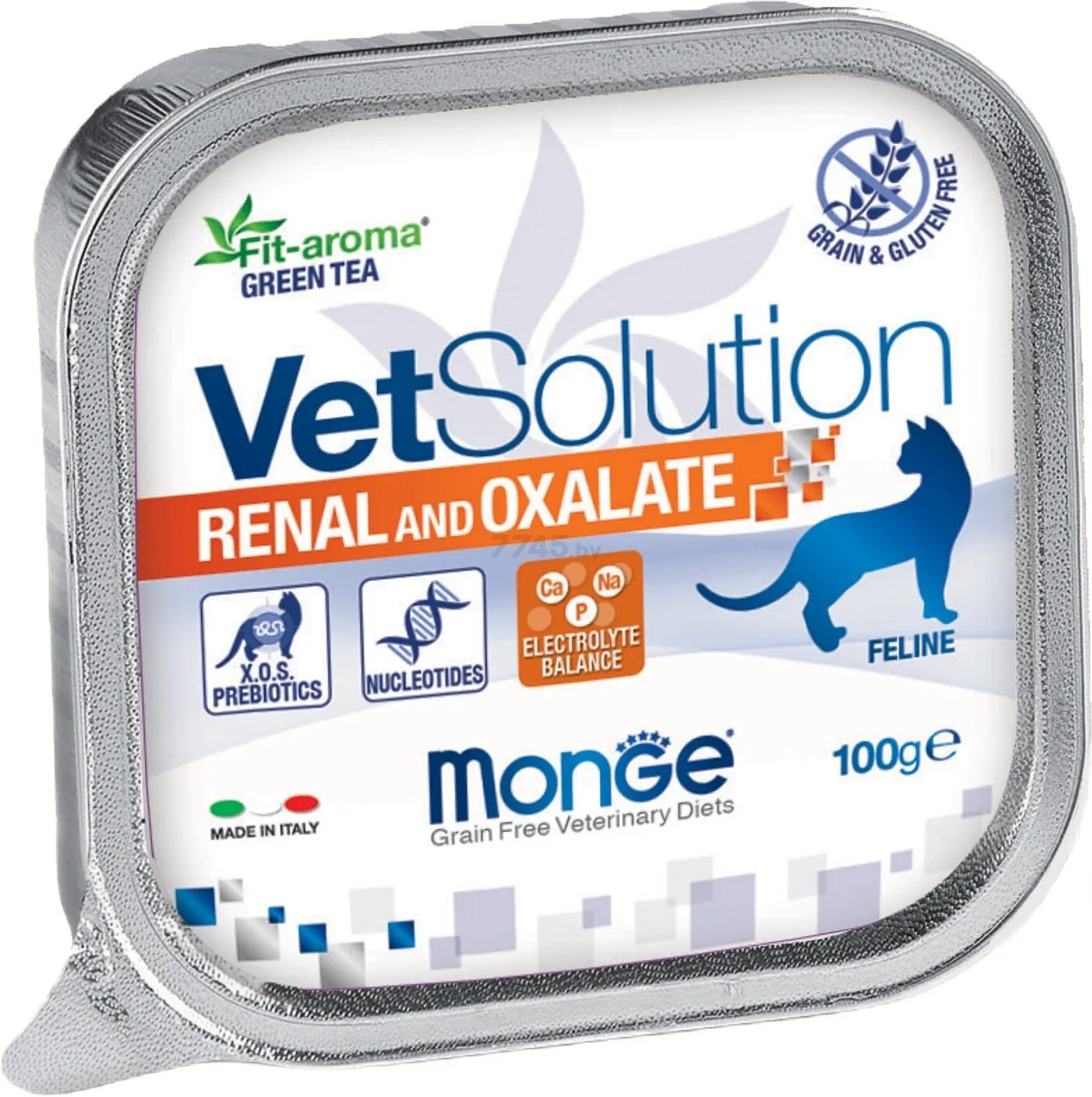 Monge Консервы VetSolution Renal Oxalate Cat (Курица, свинина)