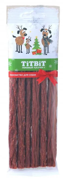 ТИТБИТ Колбаса Миланская для собак (Новогодняя коллекция) 75 г