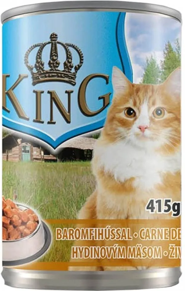 Piko Pet Консервы "King Cat Poultry" 415 г