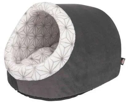 Trixie Лежак-пещера Diamond, антрацит/белый