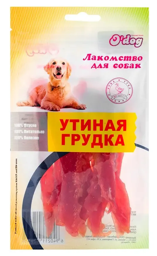 O'dog Лакомство Утиная грудка