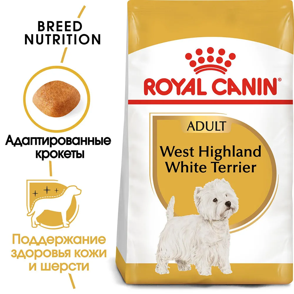 Корм Royal Canin West Highland White Terrier для собак