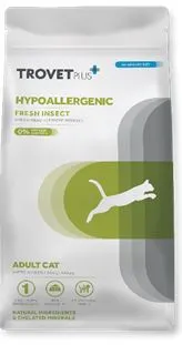 Trovet Plus Sterilised Cat Hypoallergenic Fresh Insect (мясо насекомых)														